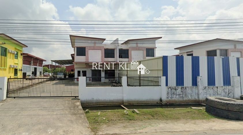 Double Storey Semi Detached Warehouse At Senadin Enterprise Park @ Desa Senadin (Phase 9) For Rent - Factory For Rent Miri Warehouse For Rent Miri Commercial Property Miri 1