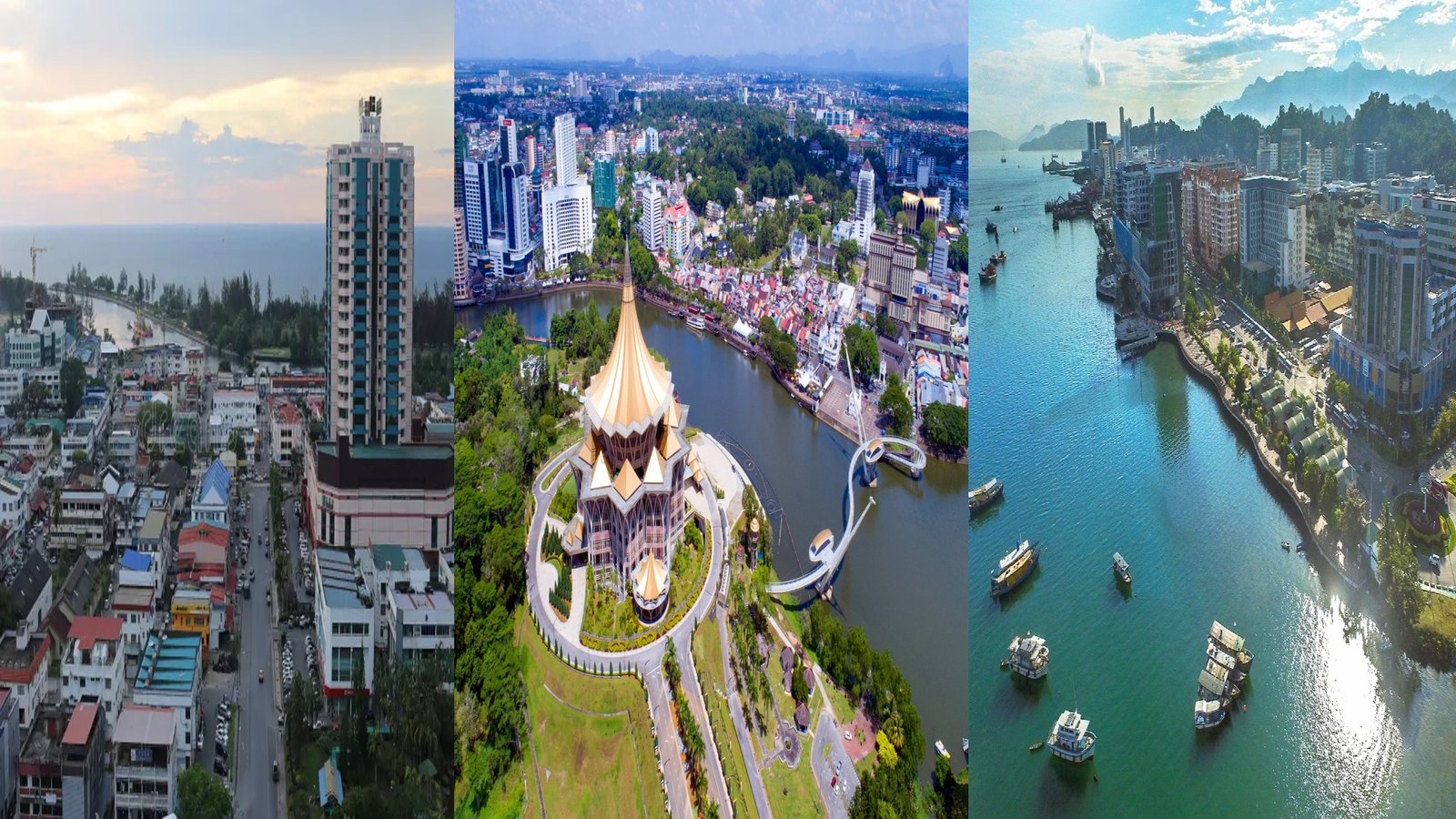 Miri vs Kuching vs Kota Kinabalu (KK)