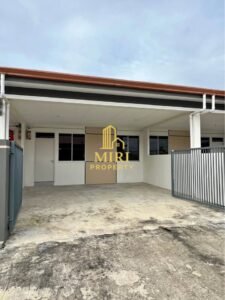 3 Bedrooms 2 Bathrooms 1 Storey Intermediate Terrace House For Rent At Sri Pertiwi Senadin Miri House For Rent 1