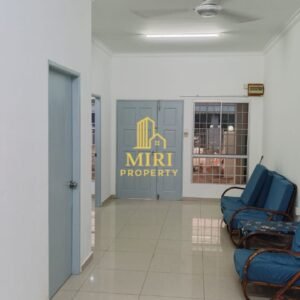3 Bedrooms 2 Bathrooms Single Storey Terrace House For Rent At Senadin Miri House For Rent 1