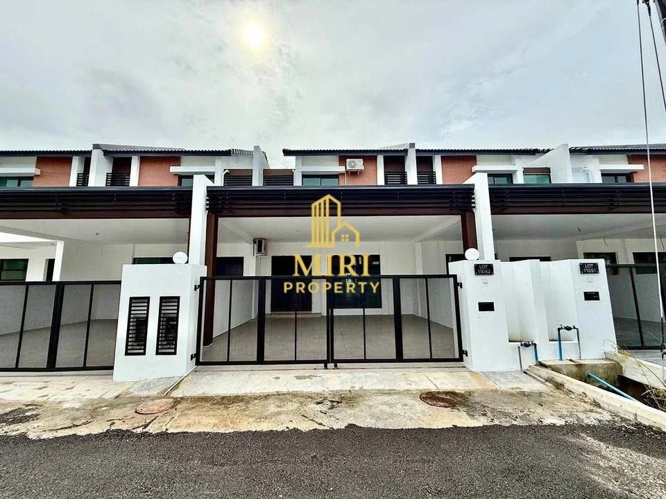 4 Bedrooms 3 Bathrooms Brand New 2 Storey Semi Detached House For Rent At Lutong Baru Miri For Rent