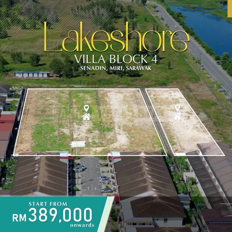 Lakeshore Villa Block 4 @ Senadin Miri