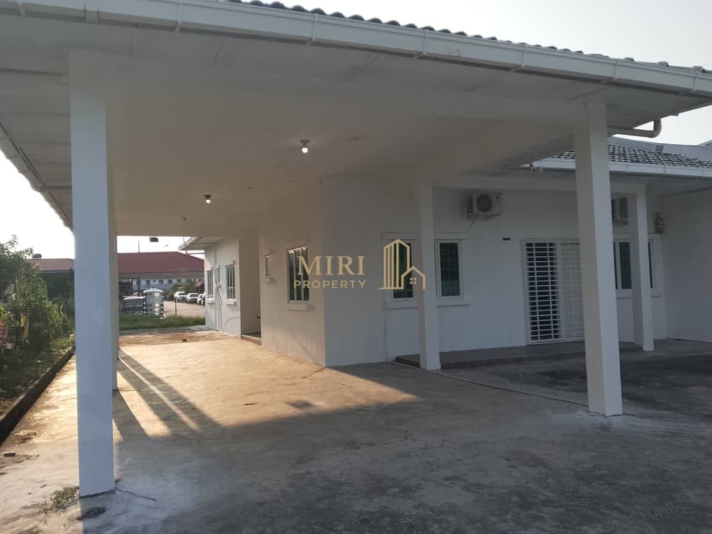 Single Storey Semi Detached House For Sale Taman Permai RPR 2 Miri 2